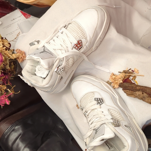 Air Jordan 4 retro White on white - Picture 2 of 10